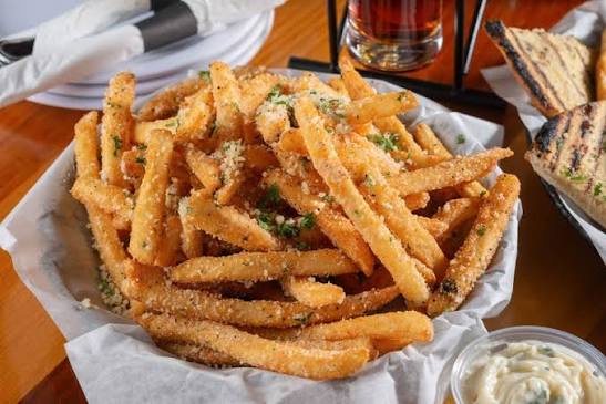 Chips served at The Boathouse  Sports Bar & Grill in Mandurah WA